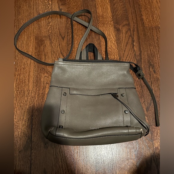 Botkier Noho Gray Leather Backpack - Picture 3 of 10